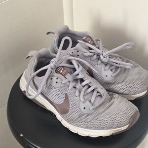 Nike Gray and Brown Sneakers